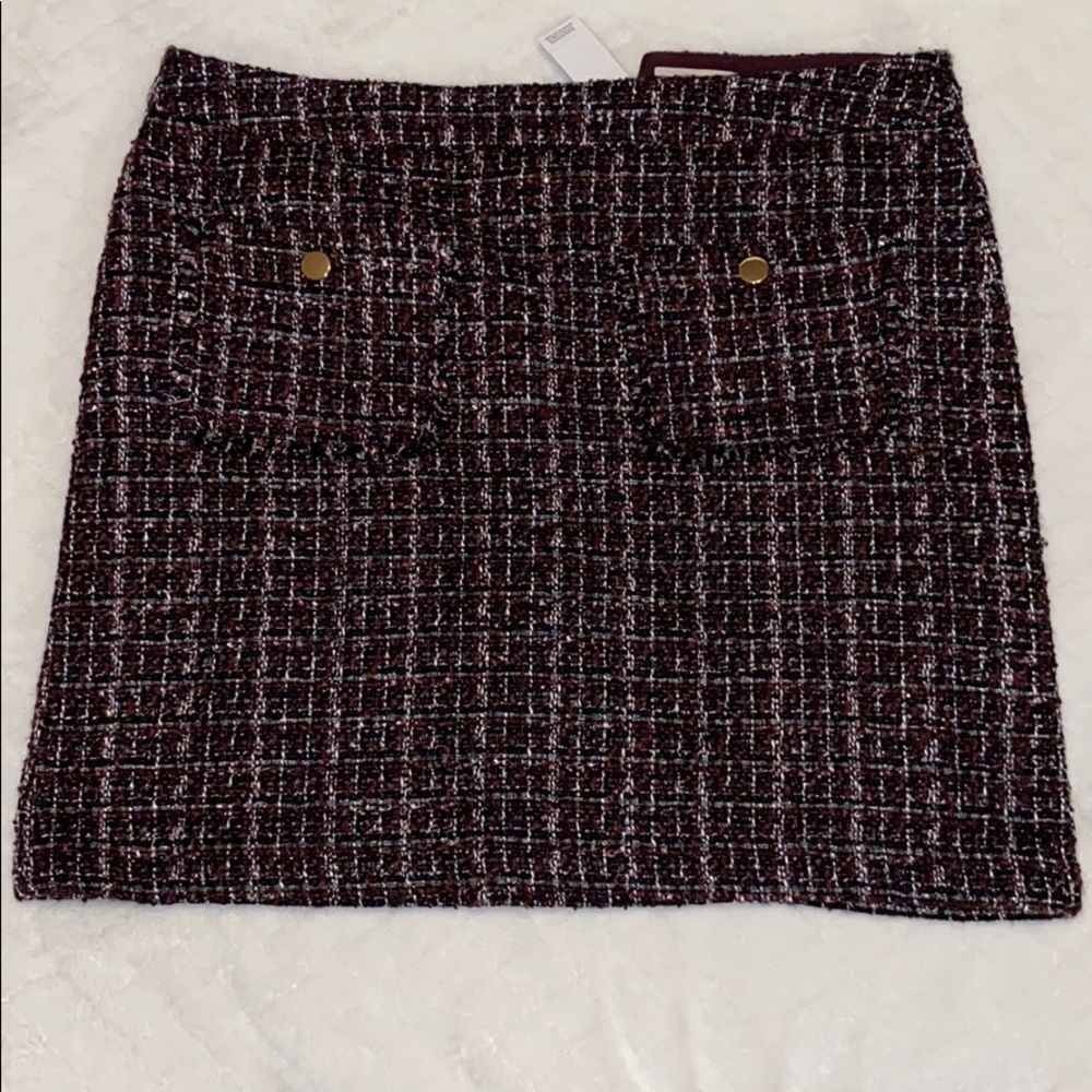 Tweed loft skirt
